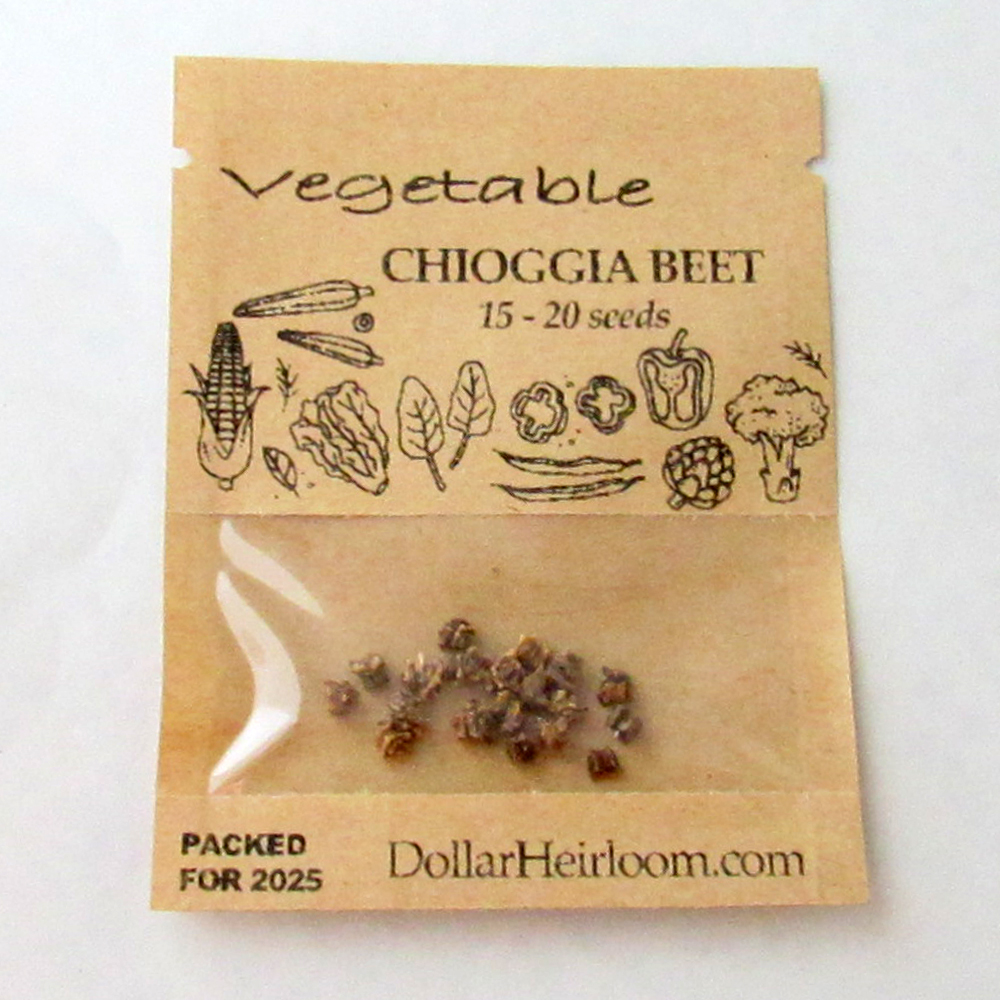 Beets – Chioggia (15-20 Seeds)