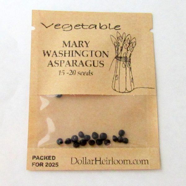 Asparagus - Mary Washington (15-20 Seeds)