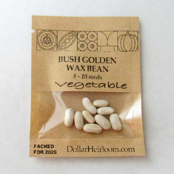 Bean Wax Bush - Top Notch Golden Wax (8-10 Seeds)