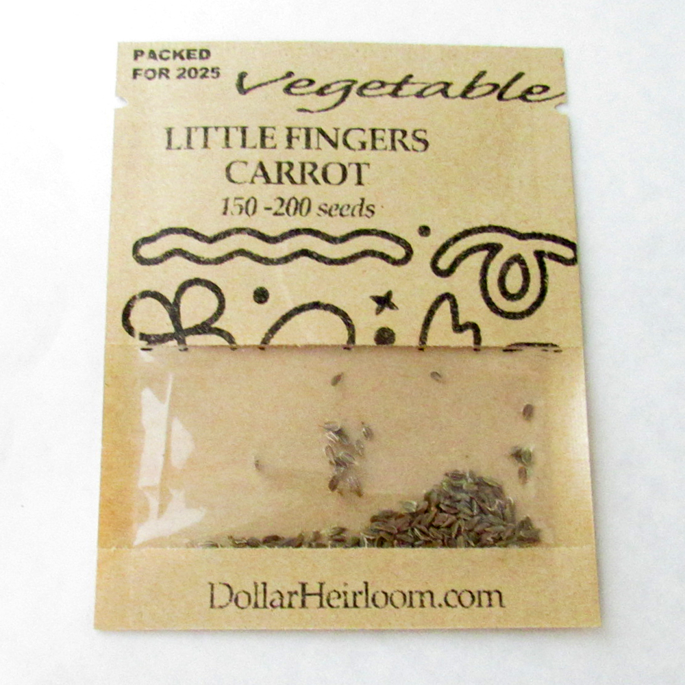 Carrot – Little Fingers (150-200 Seeds)