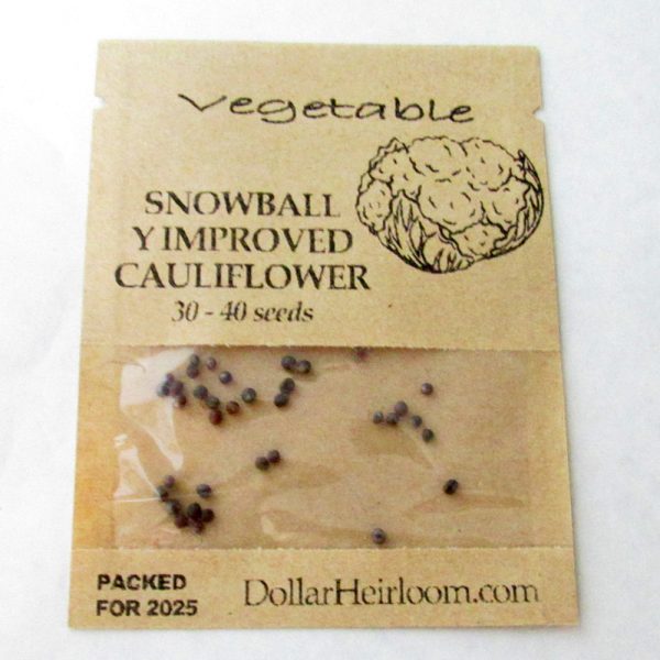 Cauliflower - Snowball Y Improved (30-40 Seeds)