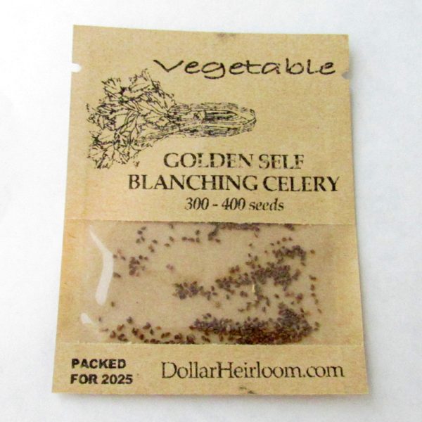 Celery - Golden Self Blanching  (300-400 Seeds)