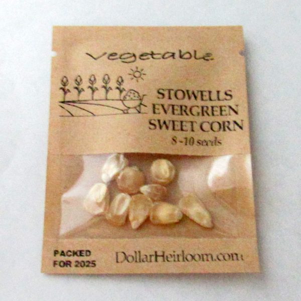 Corn Sweet - Stowells Evergreen (8-10 Seeds)