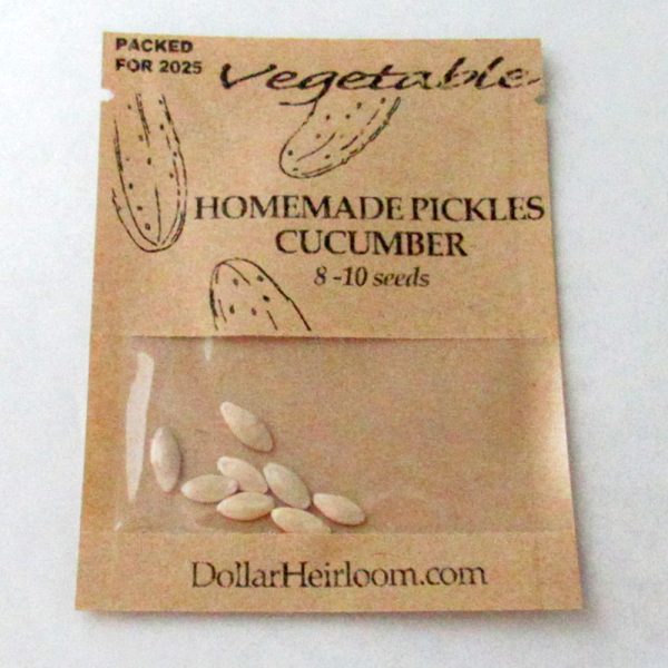 Cucumber - Homemade Pickles (8-10 Seeds)
