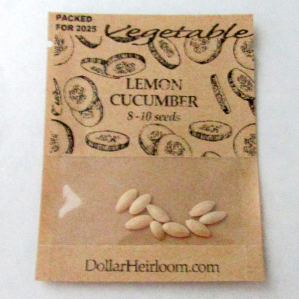 Cucumber - Lemon (8-10 Seeds)