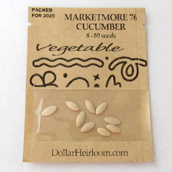 Cucumber - Marketmore 76 (8-10 Seeds)