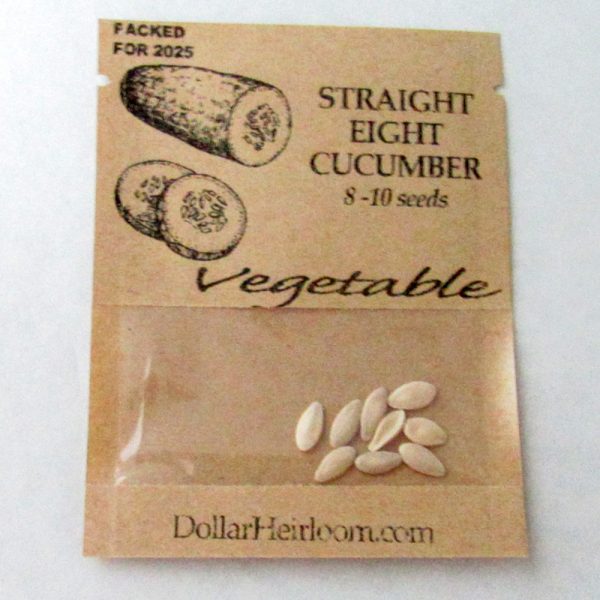 Cucumber - Straight Eight (8-10 Seeds)