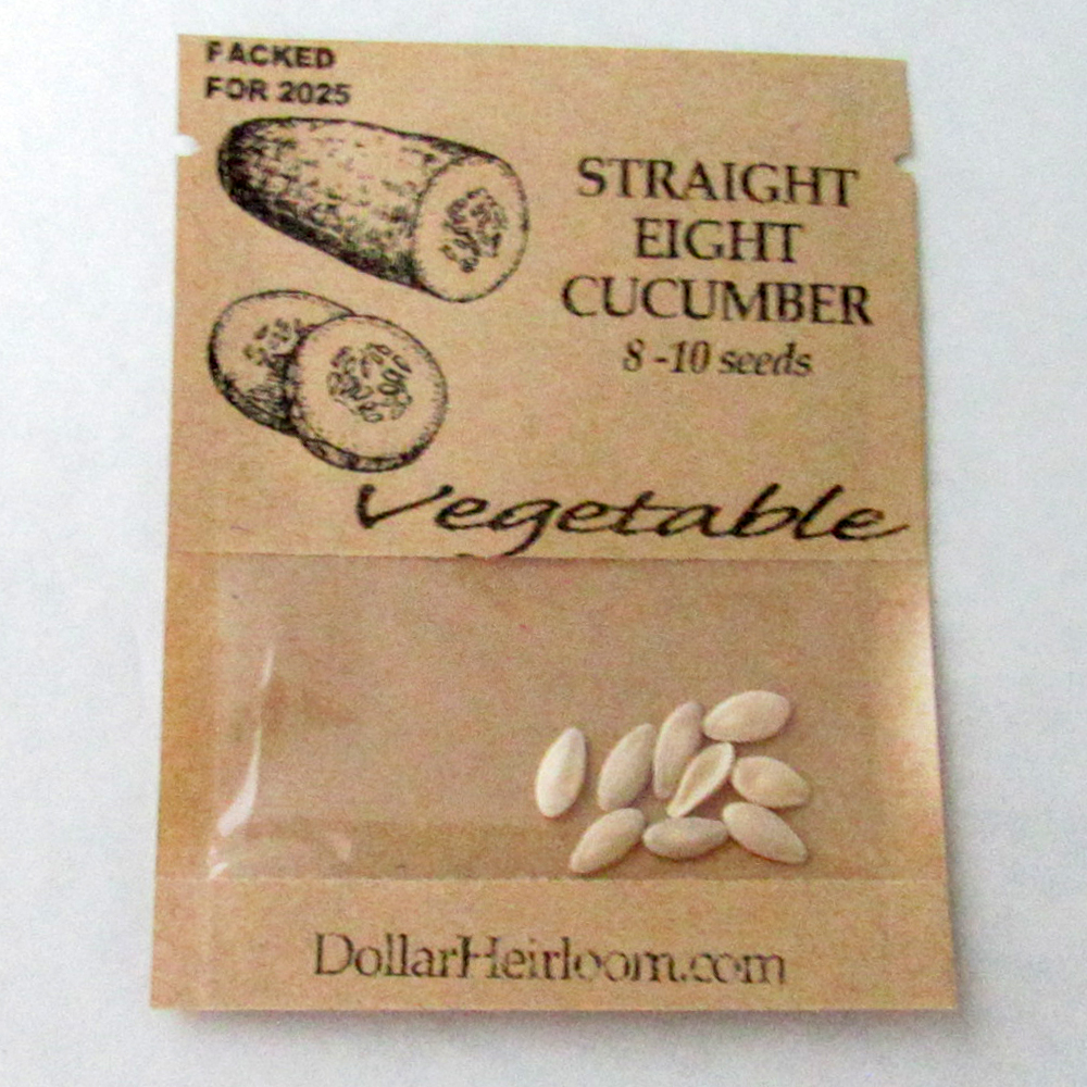 Cucumber – Straight Eight (8-10 Seeds)