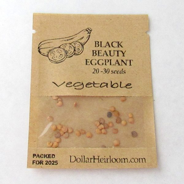 Eggplant - Black Beauty (20-30 Seeds)