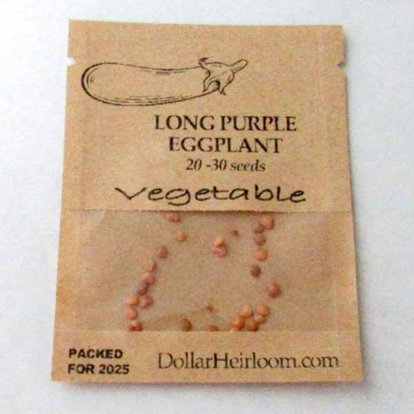 Eggplant - Long Purple (20-30 Seeds)