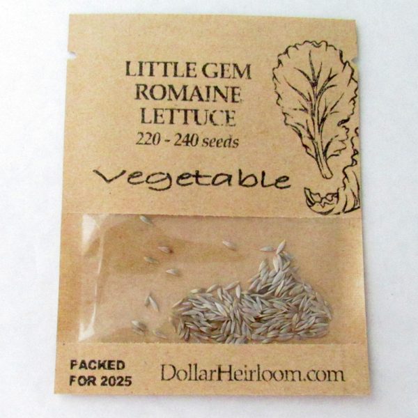 Lettuce - Romaine - Little Gem (220-240 Seeds)