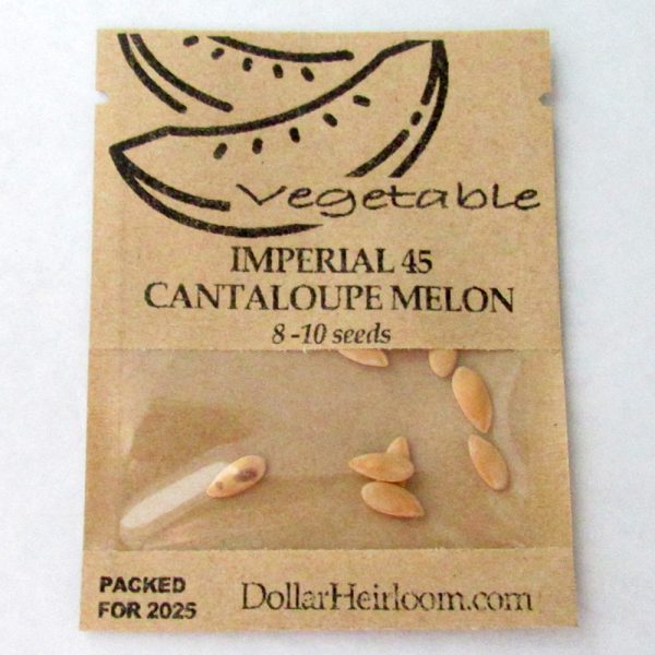 Melon - Cantaloupe - Imperial 45 (8-10 Seeds)