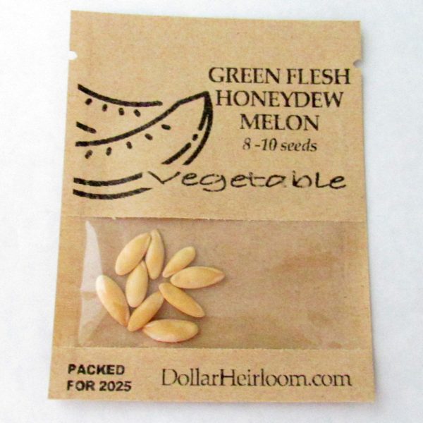 Melon - Honeydew - Green Flesh (8-10 Seeds)