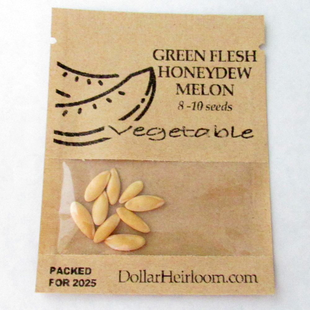 Melon – Honeydew – Green Flesh (8-10 Seeds)
