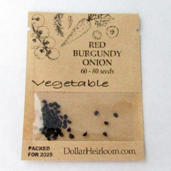 Onion - Short - Red Burgundy (60-80 Seeds)