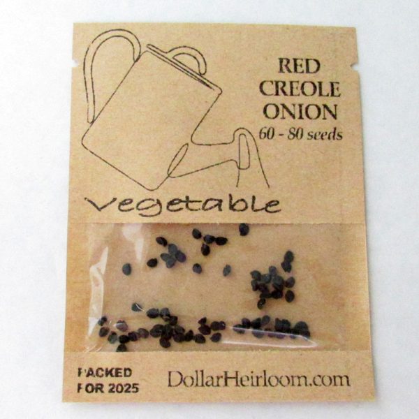 Onion - Short - Red Creole (60-80 Seeds)