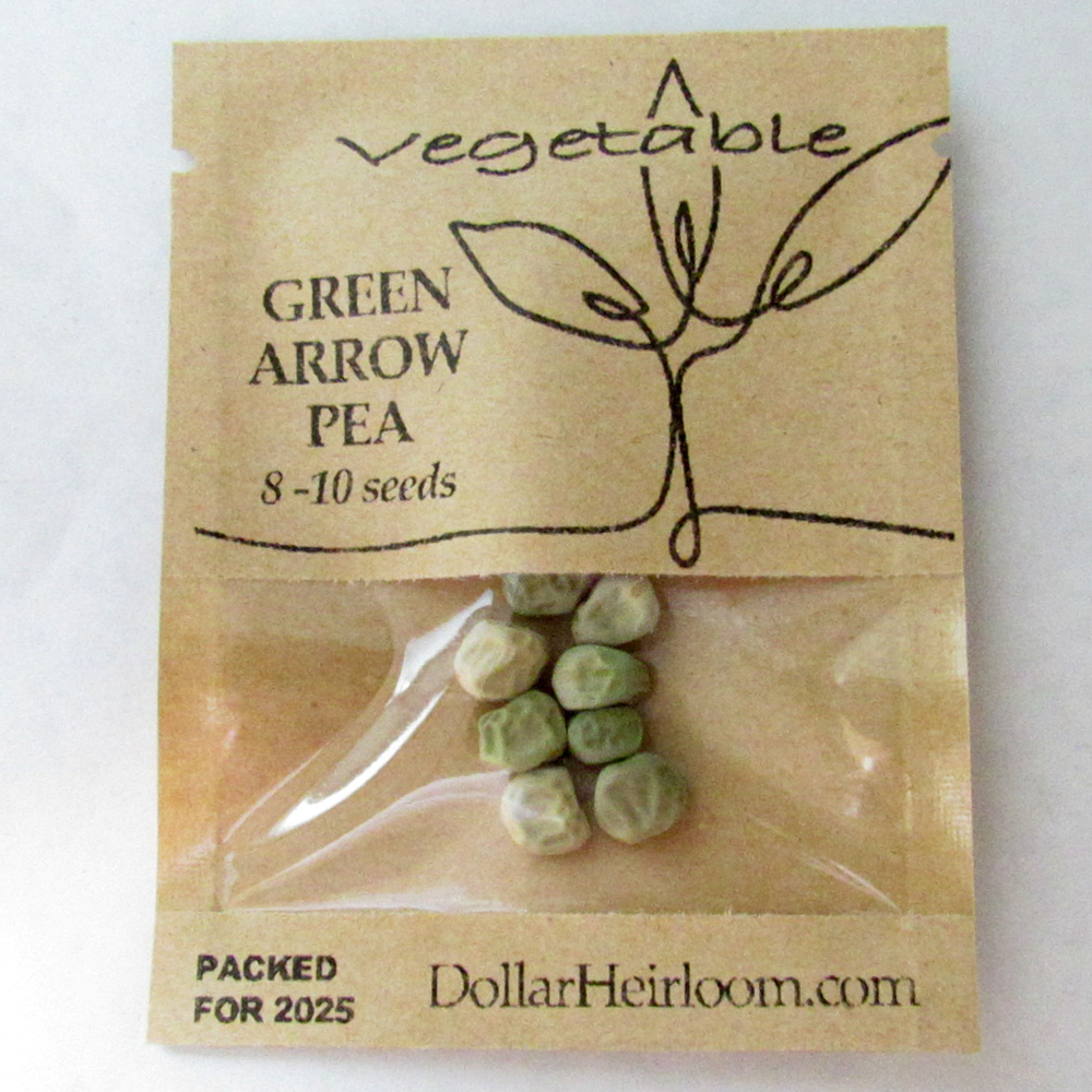 Pea – Green Arrow (8-10 Seeds)