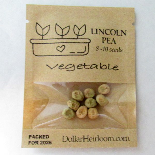 Pea - Lincoln (8-10 Seeds)