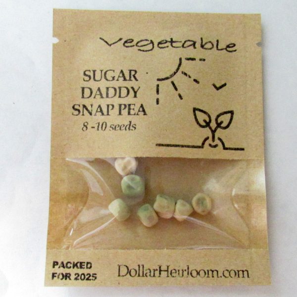 Pea - Snap - Sugar Daddy (8-10 Seeds)