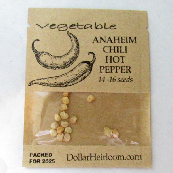 Pepper - Hot - Anaheim Chili (14-16 Seeds)