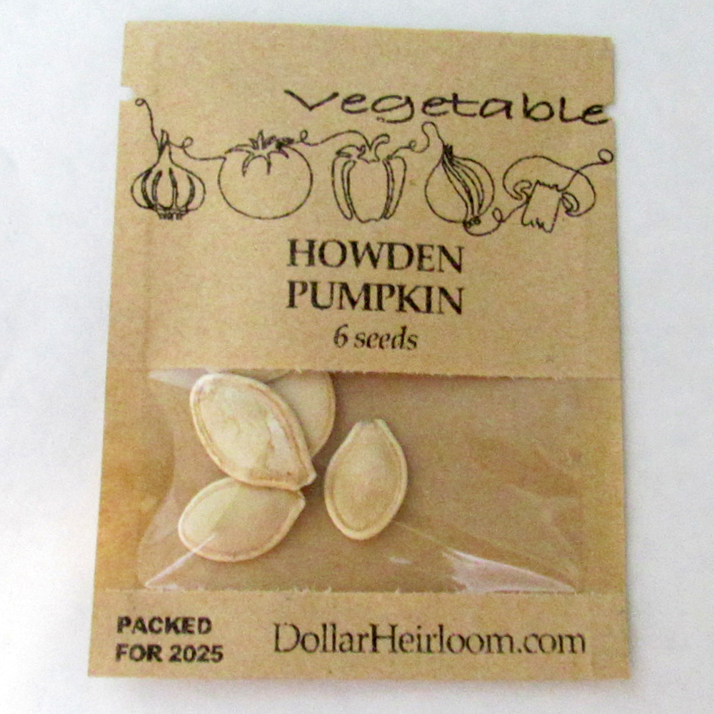 Pumpkin – Howden (6 Seeds)