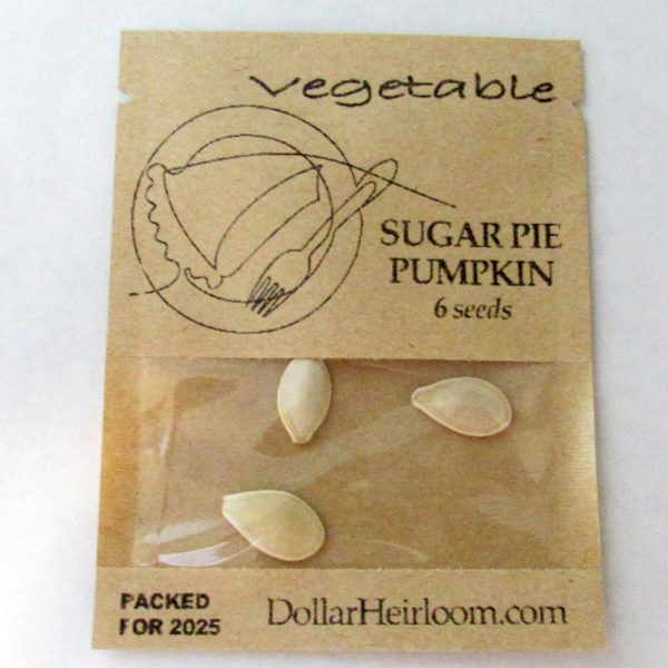Pumpkin - Sugar Pie (6 Seeds)