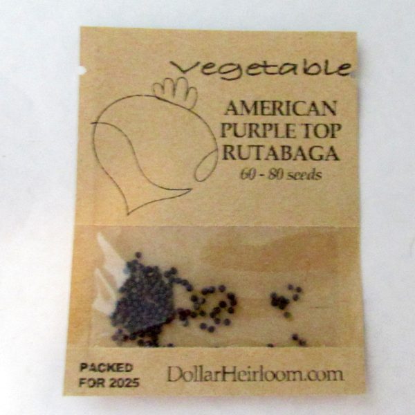 Rutabaga - American Purple Top (60-80 Seeds)