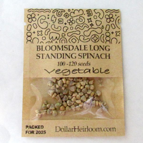 Spinach - Bloomsdale Long Standing (100-120 Seeds)