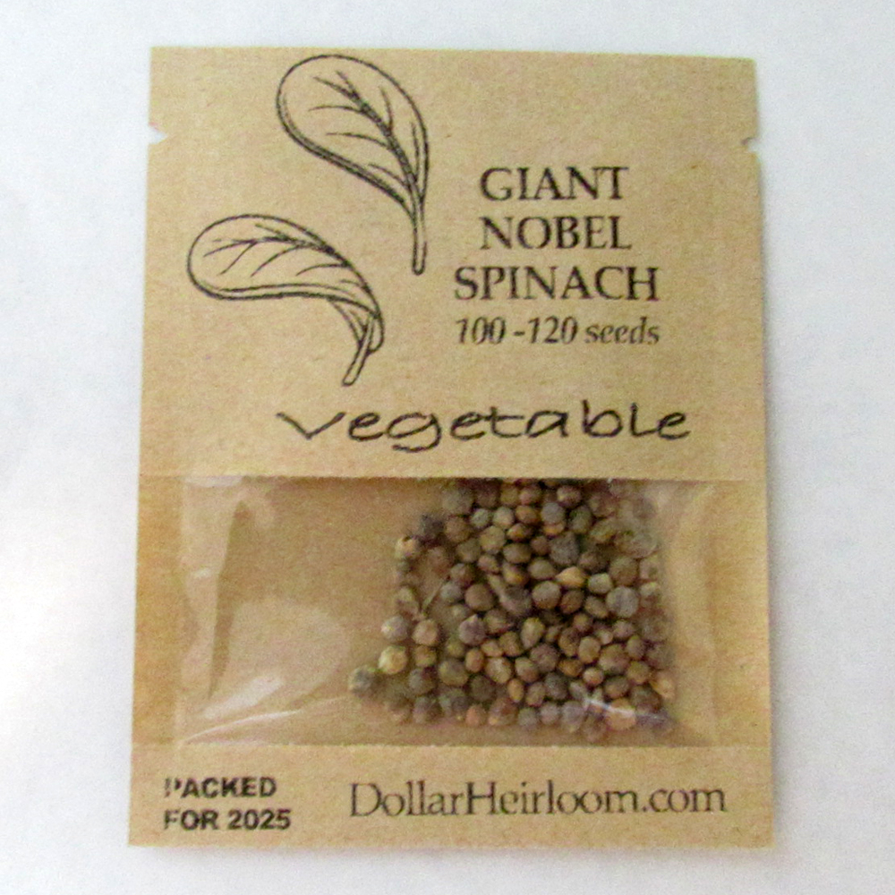 Spinach – Giant Noble (100-120 Seeds)
