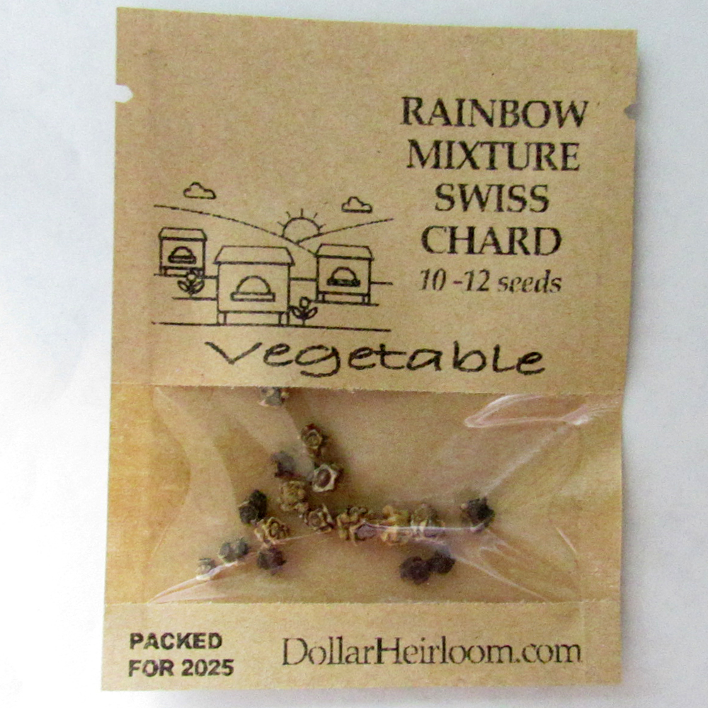 Swiss Chard – Rainbow Mixture (10-12 Seeds)