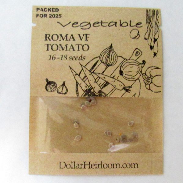 Tomato - Paste - Roma VF (16-18 Seeds)