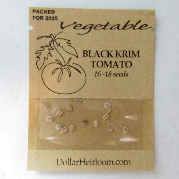 Tomato - Slicing - Black Krim (16-18 Seeds)