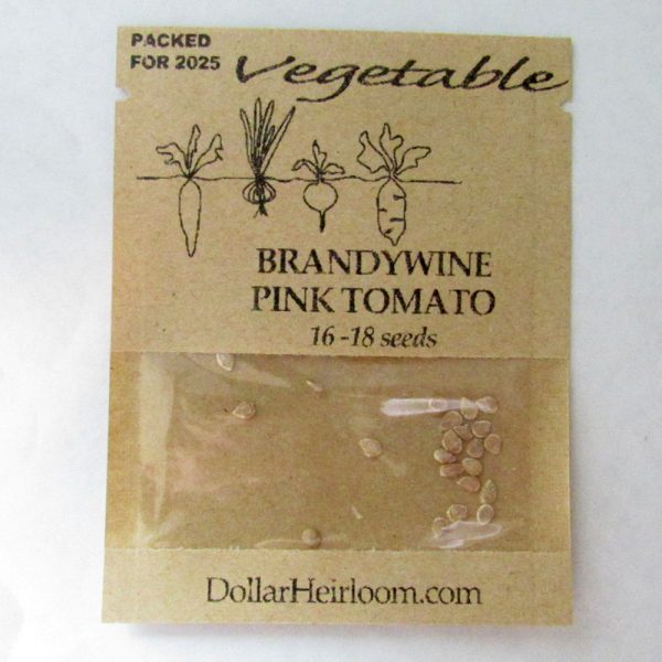 Tomato - Slicing - Brandywine Pink (16-18 Seeds)