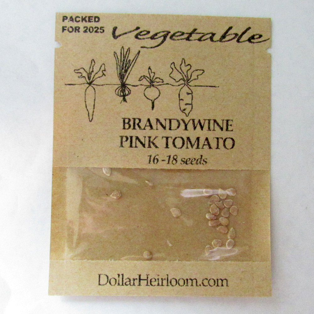 Tomato – Slicing – Brandywine Pink (16-18 Seeds)