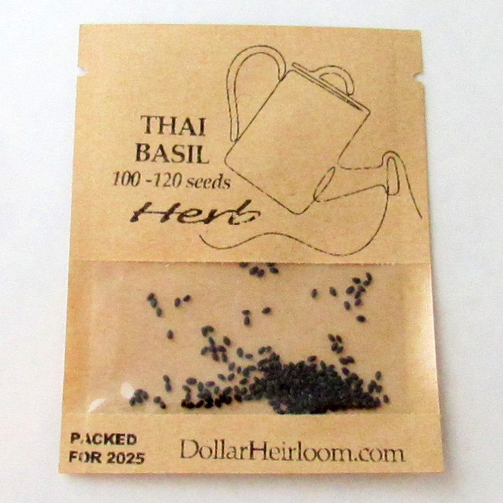 Basil – Thai  (100-120 Seeds)