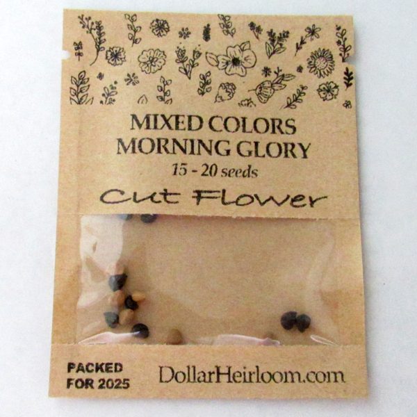 Morning Glory - Mixed Colors (15-20 Seeds)