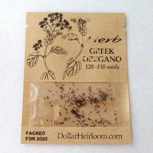 Oregano - Greek (120-150 Seeds)