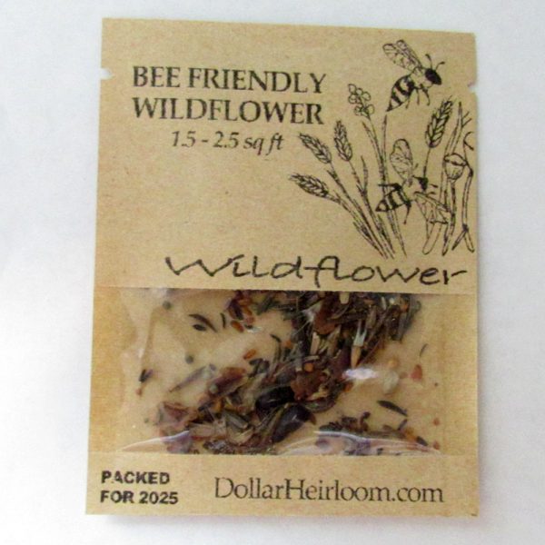 Bee Loving Wildflower Seed Mix (1.5-2.5 Sq Ft)