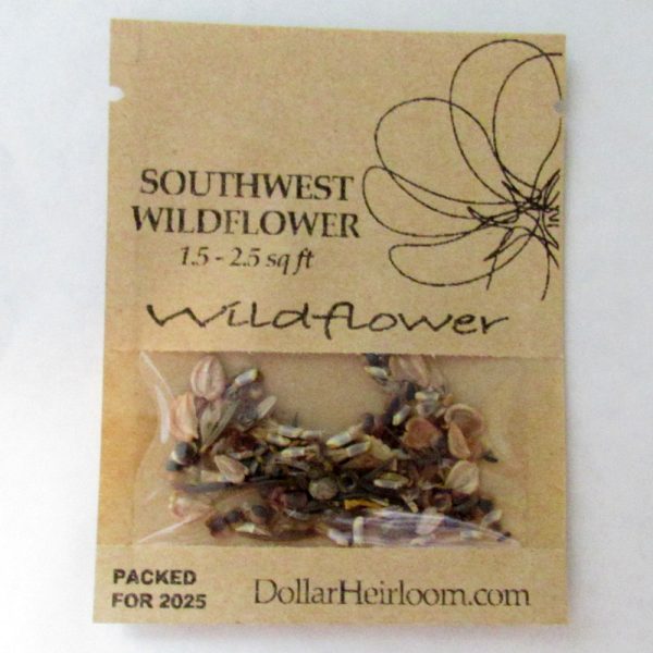 Southwest Wildflower Seed Mix (1.5-2.5 Sq Ft)