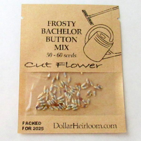 Bachelor Button - Frosty Mix (50-60 Seeds)