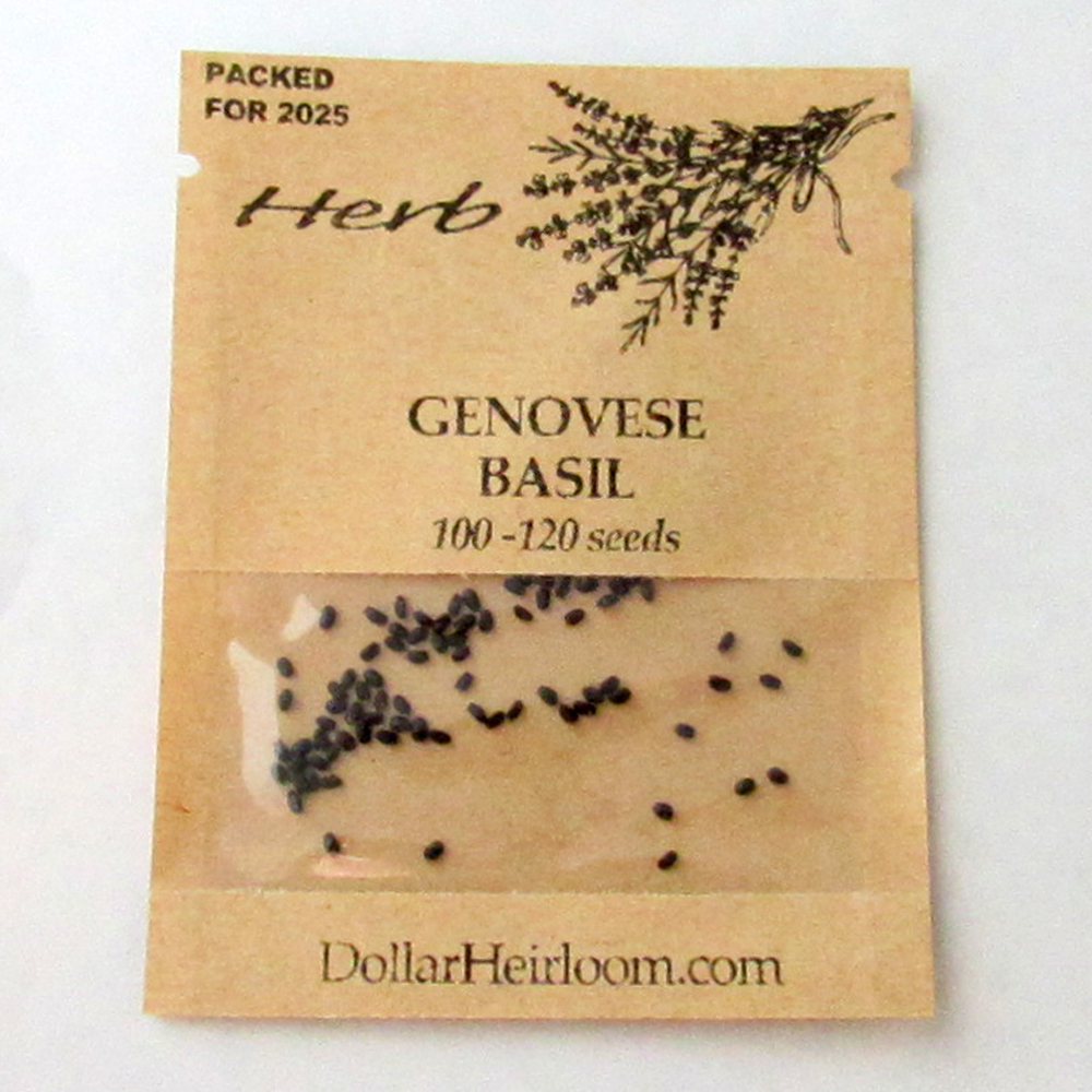 Basil – Genovese (100-120 Seeds)