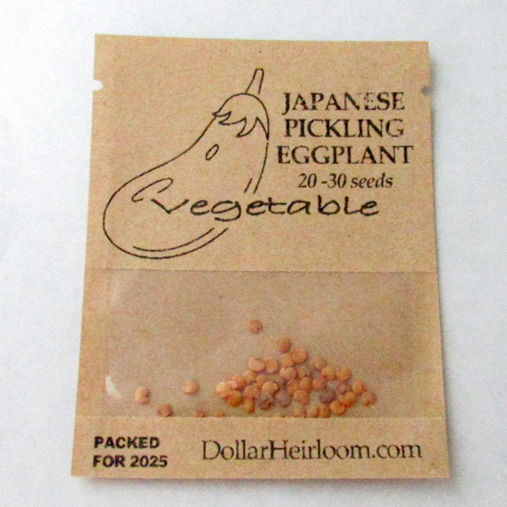 Eggplant – Japanese Pickling (20-30 Seeds)