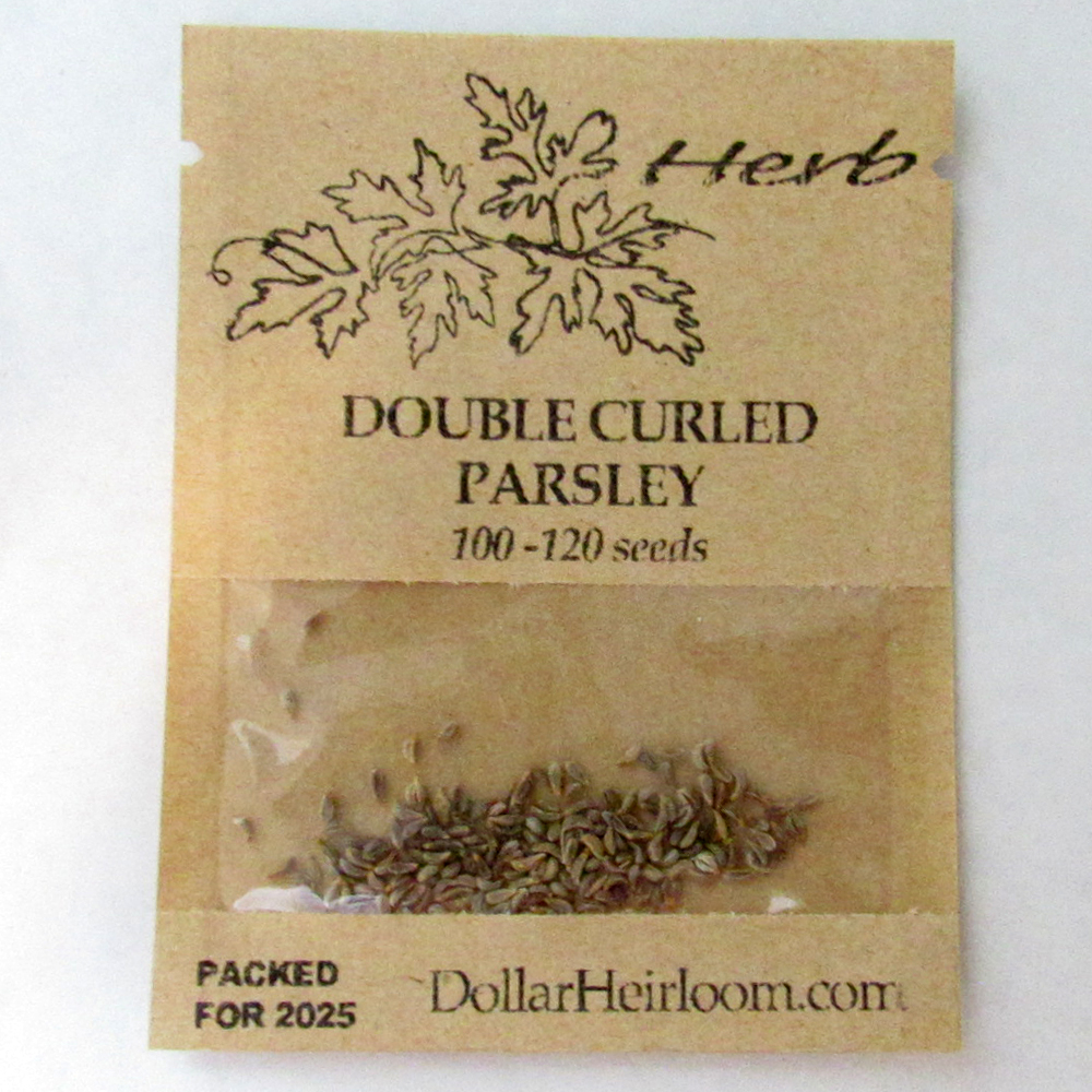 Parsley – Double Curled (100-120 Seeds)
