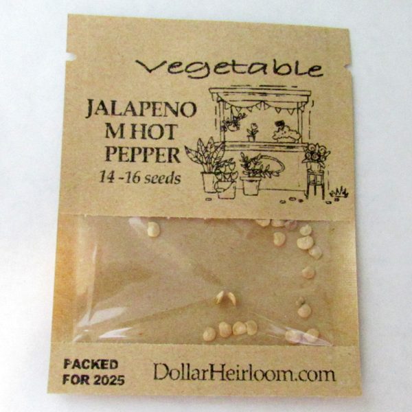 Pepper - Jalapeno M Hot (14-16 Seeds)