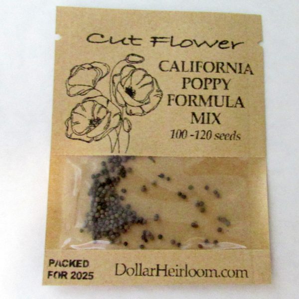 Poppy - California Formula Mix (100-120 Seeds)