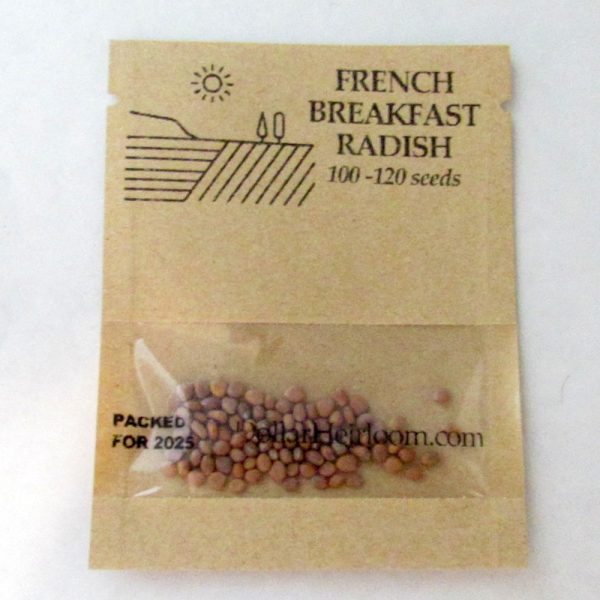 Radish - French Breakfast (100-120 Seeds)