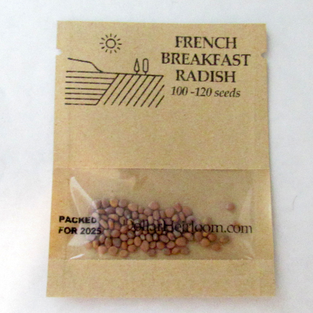 Radish – French Breakfast (100-120 Seeds)